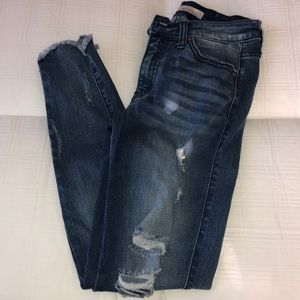 Ken Chen mid-rise skinny jeans